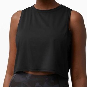 LULULEMON muscle crop tank *Tough*